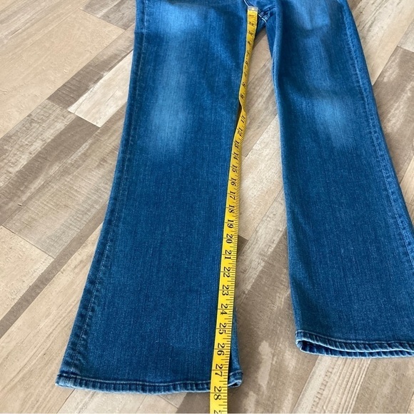 3X1 Jeans NYC Gallia Denim Flare Jeans Cropped Size 29 - Picture 9 of 16
